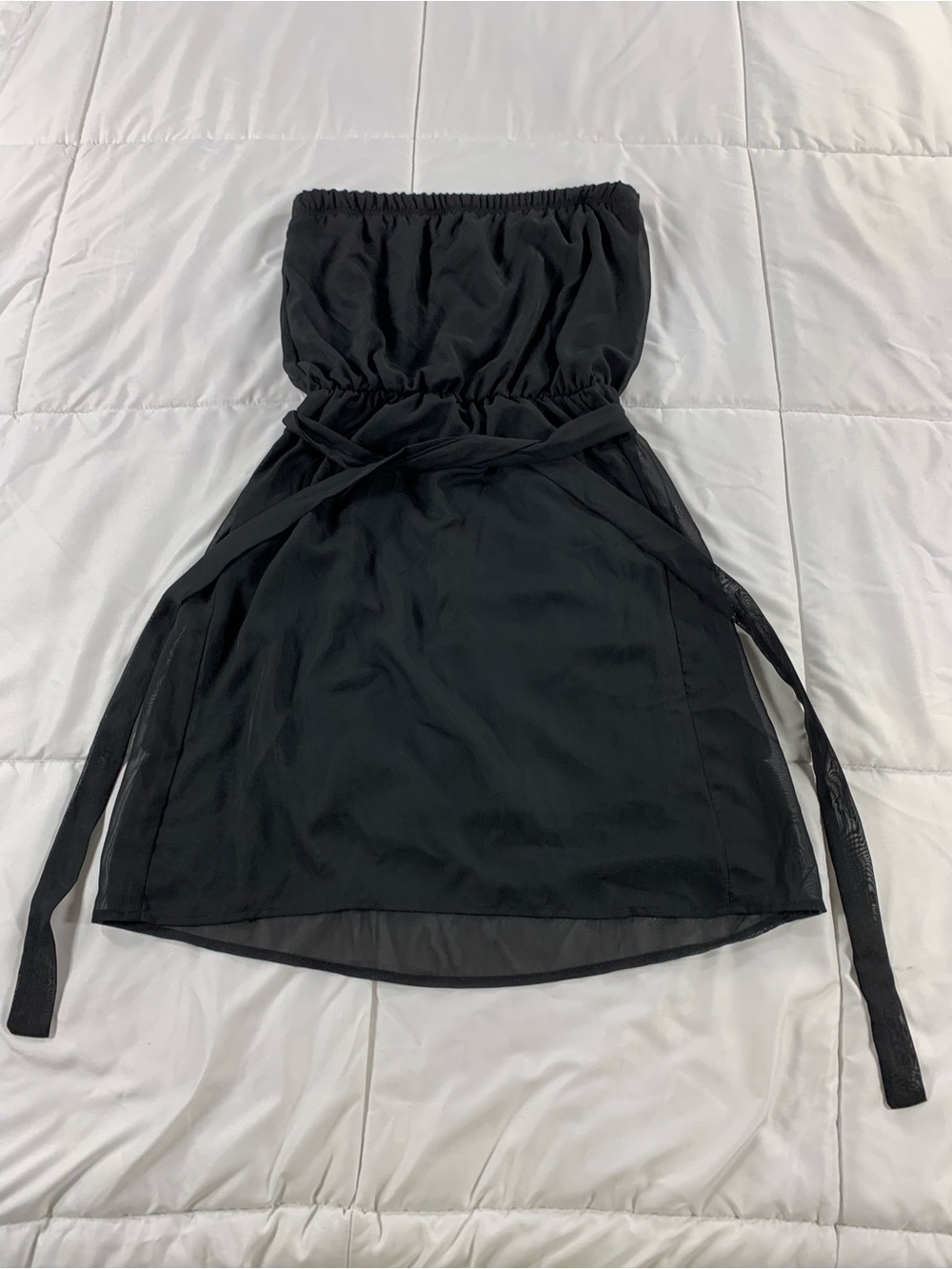 Pre loved GUESS strapless dress womens size M